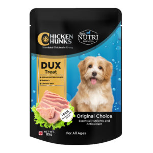 Chicken Chunks Dog Gravy